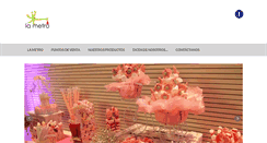 Desktop Screenshot of lametro.es